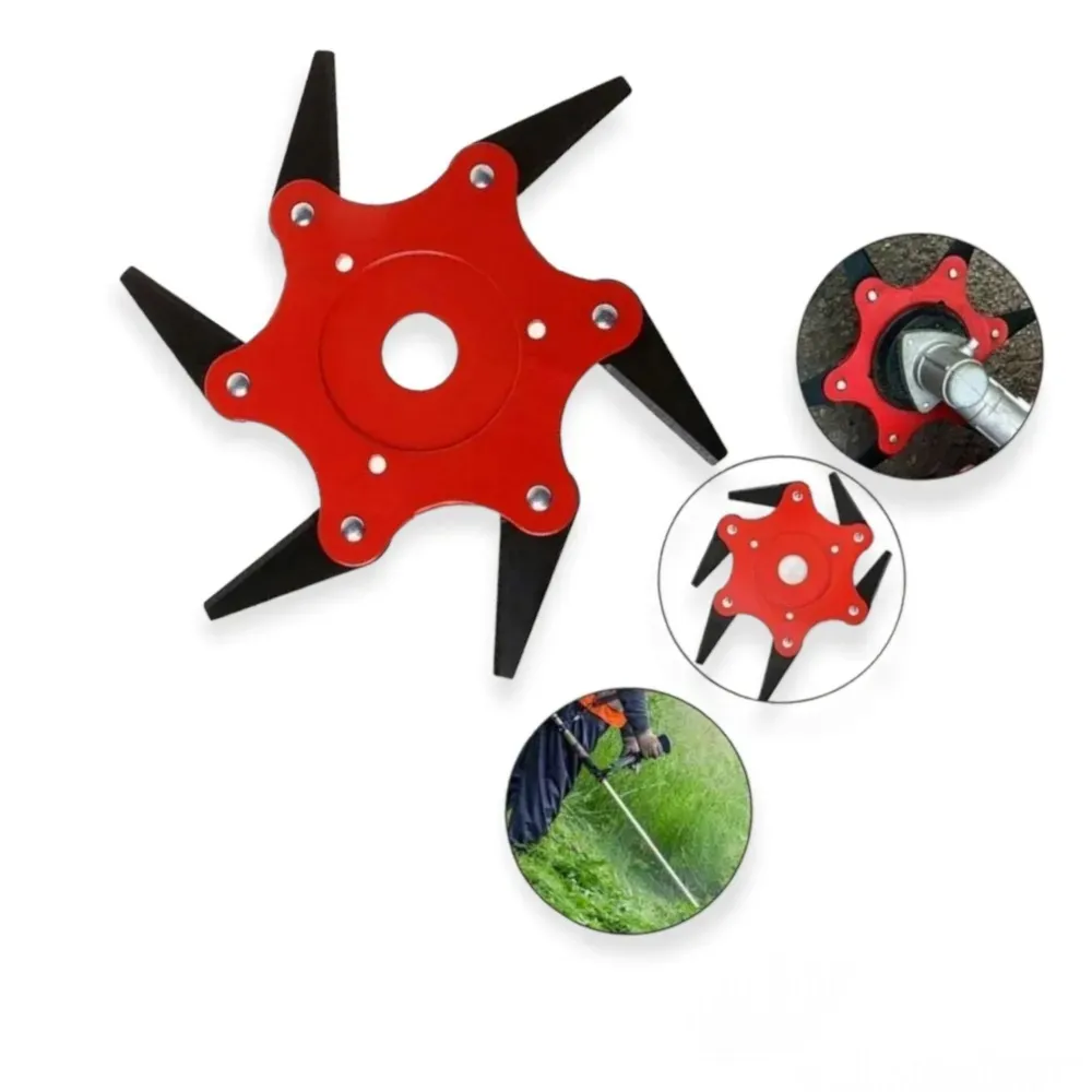 Disc motocoasa Technoworker cu 6 cutite 255 mm