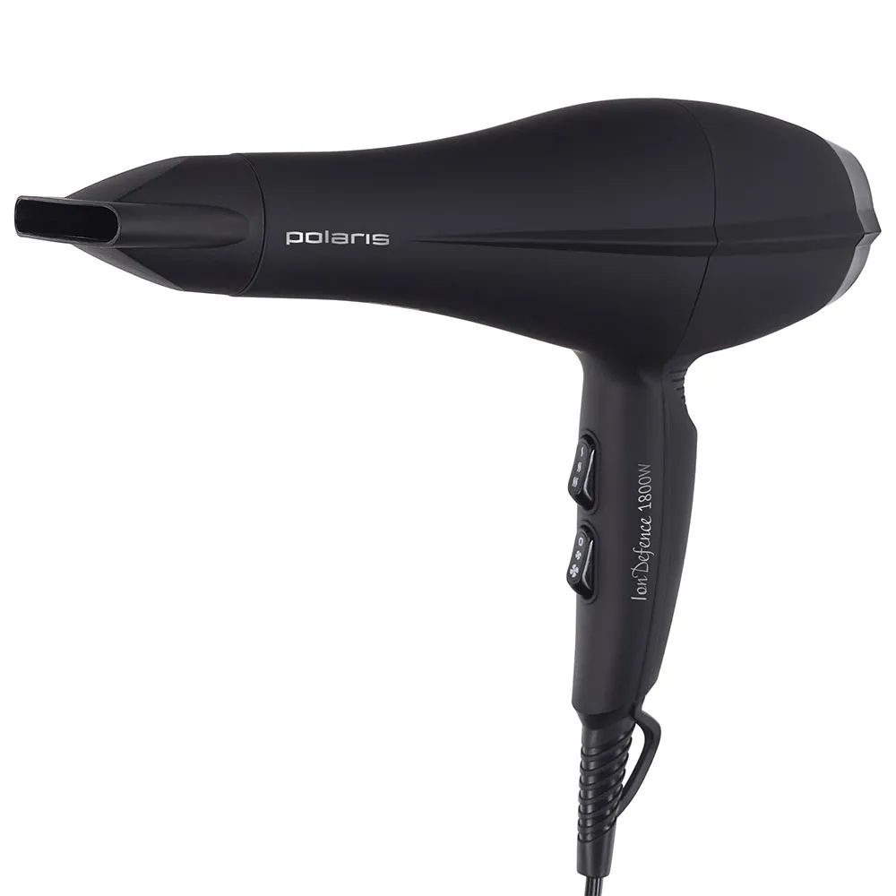 Uscător de păr Polaris PHD 2018Ti, 1800 W, Negru