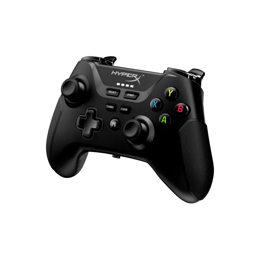 Wireless Gamepad HyperX Clutch , 4 axes, D-Pad, 2 mini joysticks, Bumpers,600mAH,Mobile Clip, BT/USB