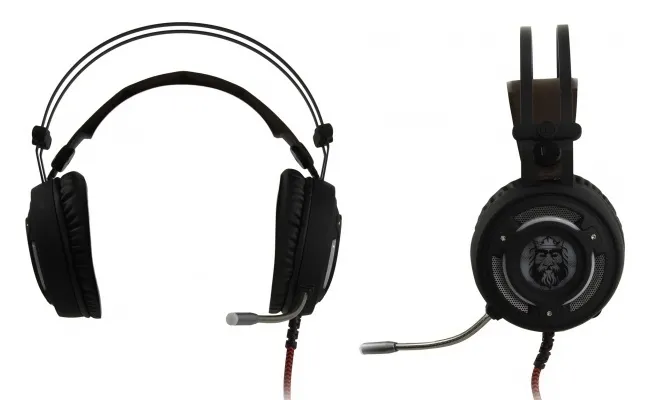 Căști gaming QUMO Avalon, USB, Negru