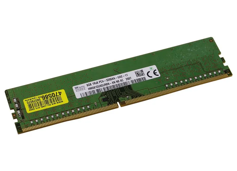 Memorie RAM Hynix HMA81GU6DJR8N-XNN0, DDR4 SDRAM, 3200 MHz, 8GB, Hynix 8GB DDR4 3200