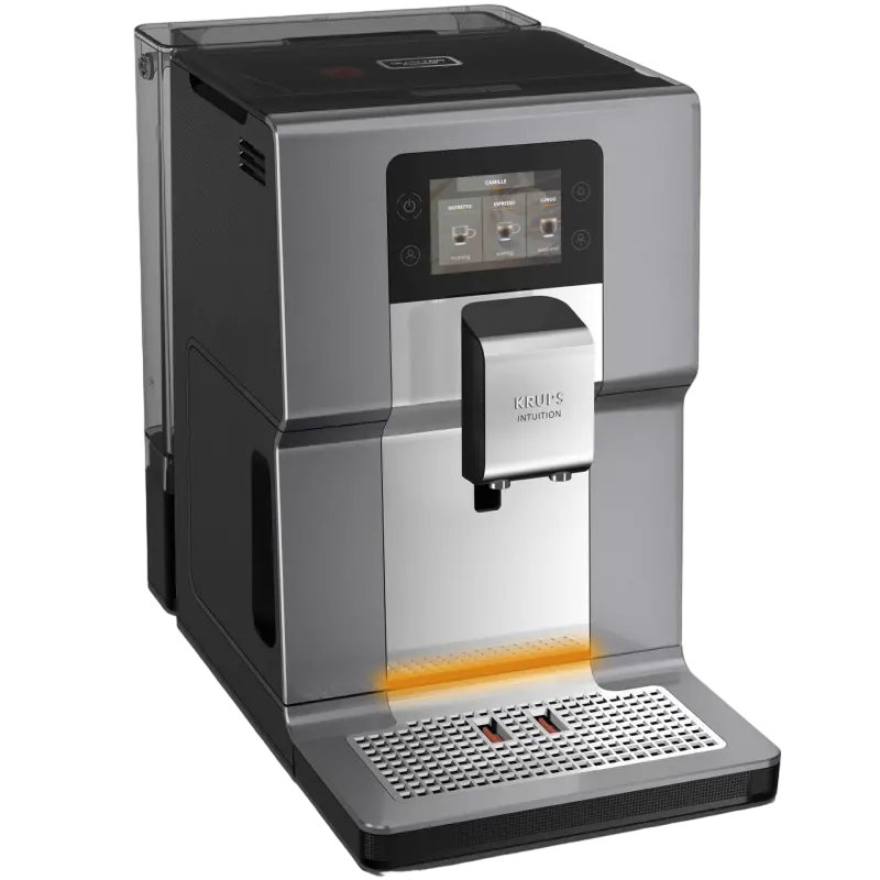 Espressor automat Krups EA875E10, Argintiu
