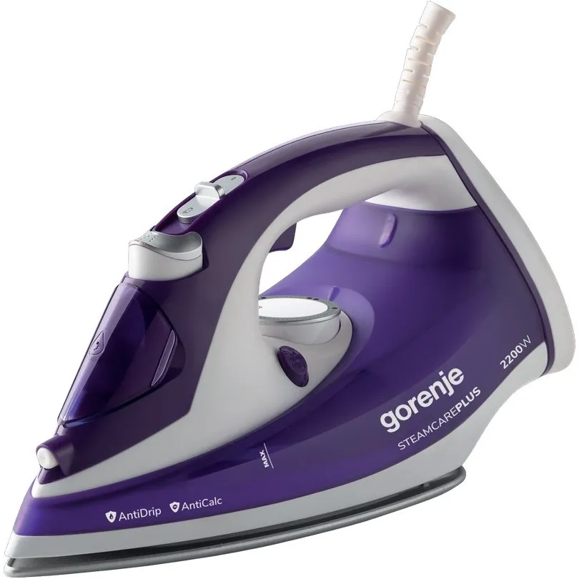 Fier de călcat Gorenje SIH2200BBC, 2200W, Violet