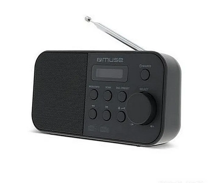 Radio portabil MUSE M-109 DB, Negru