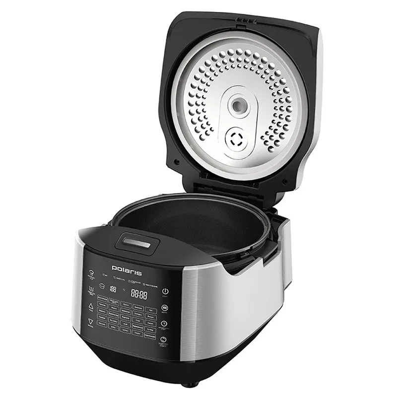Aparat de gătit multifuncțional Polaris PMC 0487AD, Negru Argintiu