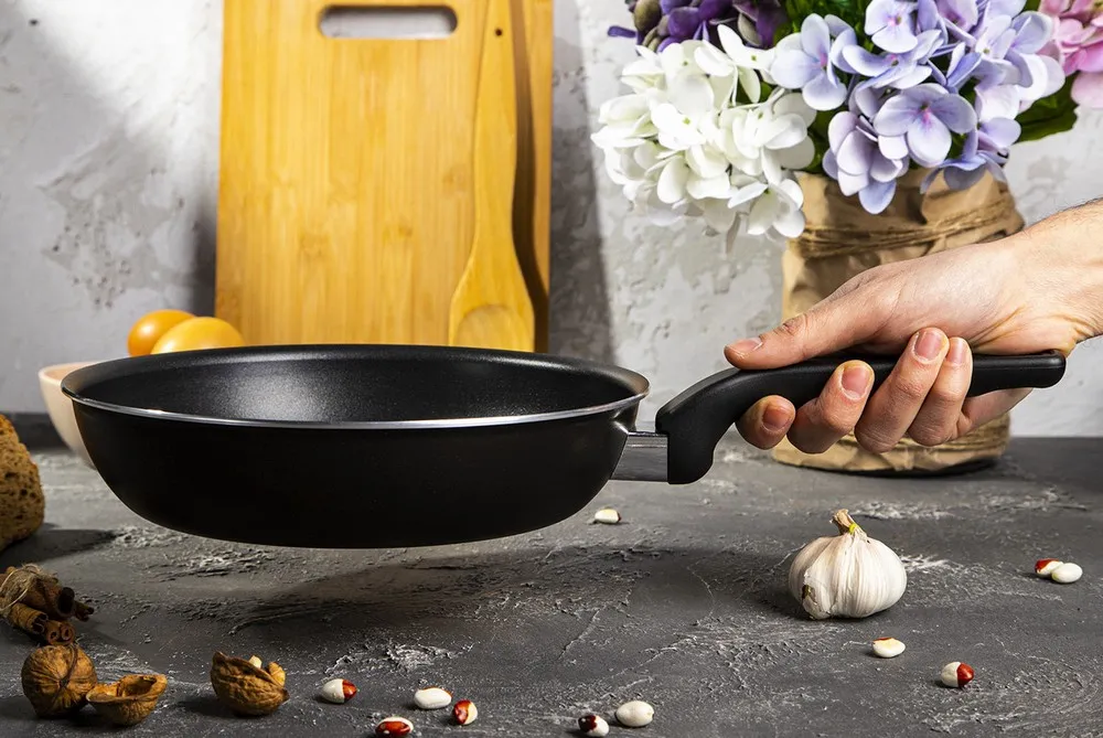 Tigaie Tefal C3840453, 24cm, Negru