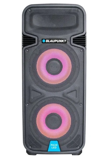 Boxă portabilă BLAUPUNKT PA20LED, Negru