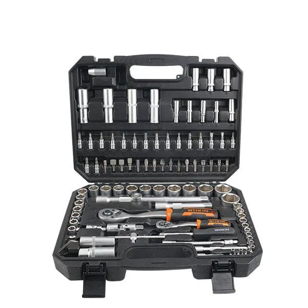 Set de 94 de chei tubulare WOKIN de 1/4 & 1/2 Cr-V (Industrial) 