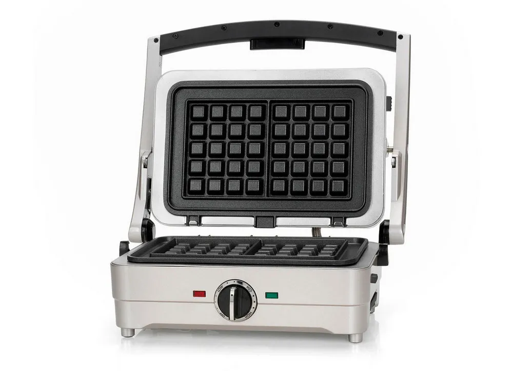 Grătar electric Cuisinart GRSM3E, 1000W, Argintiu