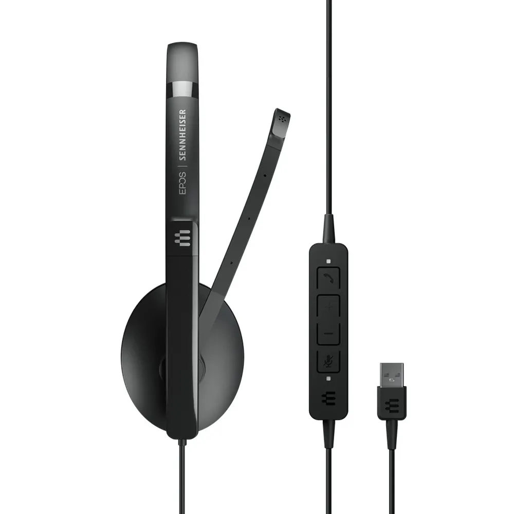 Căști EPOS ADAPT 160 USB II, Negru