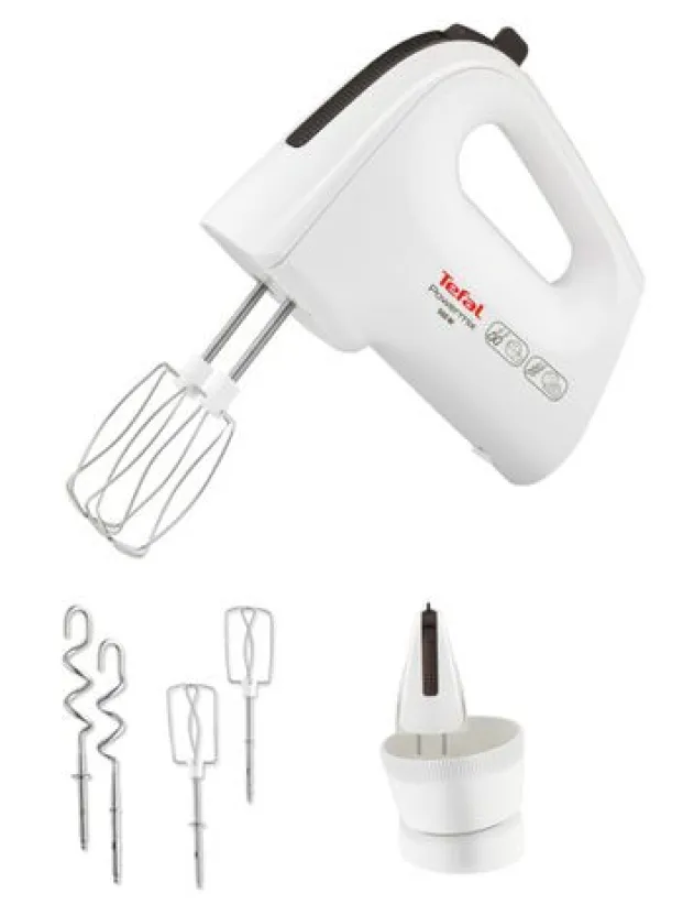 Mixer staționar Tefal Powermix, Alb
