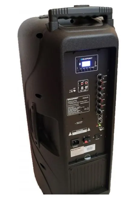 Boxă portabilă BLAUPUNKT PA20LED, Negru