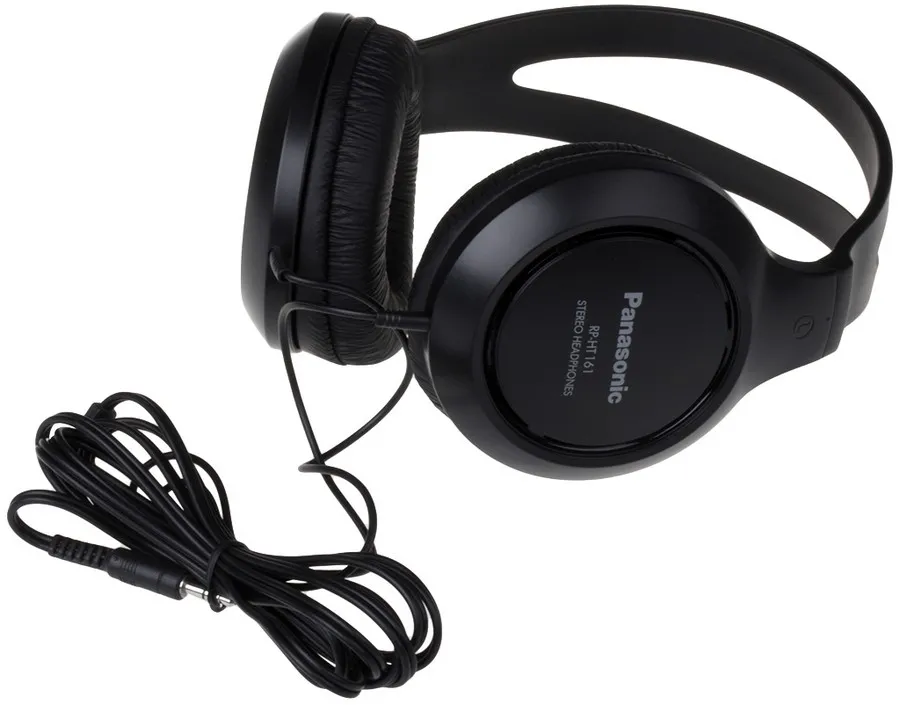 Căști Panasonic RP-HT161, Negru
