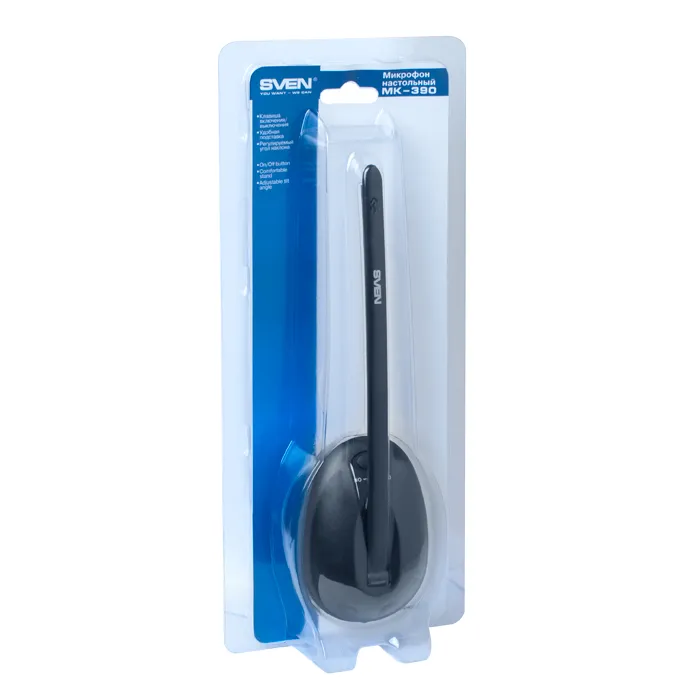 Microfon pentru calculator SVEN MK-390, Cu fir, Negru