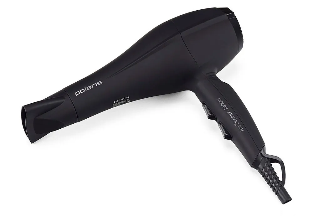 Uscător de păr Polaris PHD 2018Ti, 1800 W, Negru