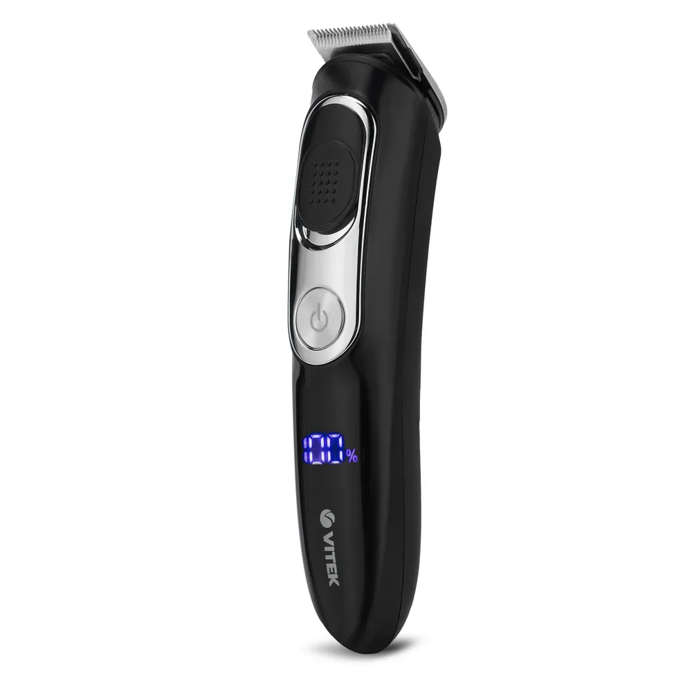 Trimmer pentru bărbați VITEK VT-2549, Negru | Argintiu