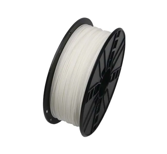 Filament pentru imprimantă 3D Gembird 3DP-ABS1.75-01-W, ABS, Alb , 1.75 mm, 1 kg