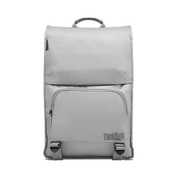 Rucsac pentru Laptop Lenovo Urban, 15.6", Piele artificială, Gri deschis