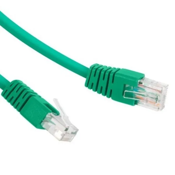 Patch cord Cablexpert PP12-0.5M/G, CAT5e UTP, 0,5m, Verde