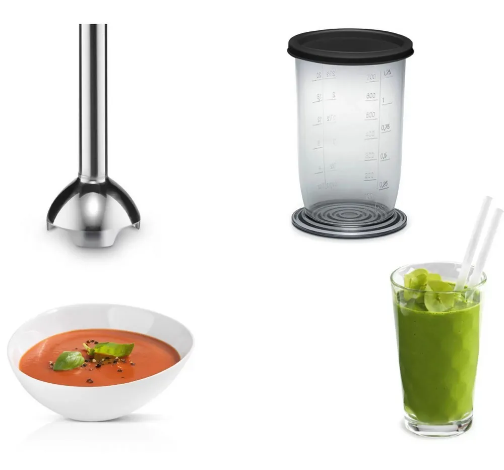Blender de mână Bosch CleverMixx MSM2610B, Negru