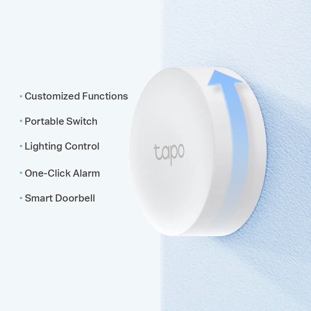 Buton de urgență TP-LINK Tapo S200B, Alb