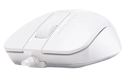 Mouse A4Tech FM12S, Alb