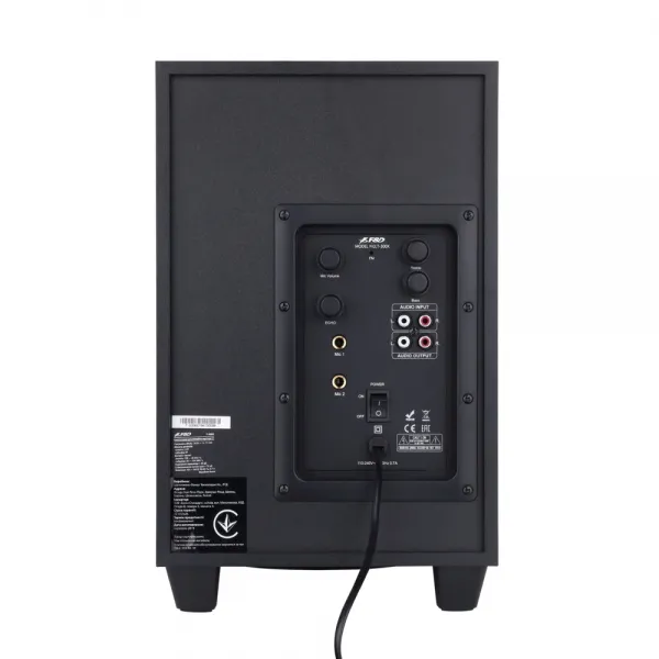 Sistem audio F&D T-300X, Negru