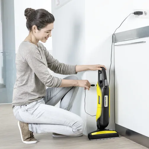 Aspirator Manual Karcher VC 5 Cordless, Galben | Negru