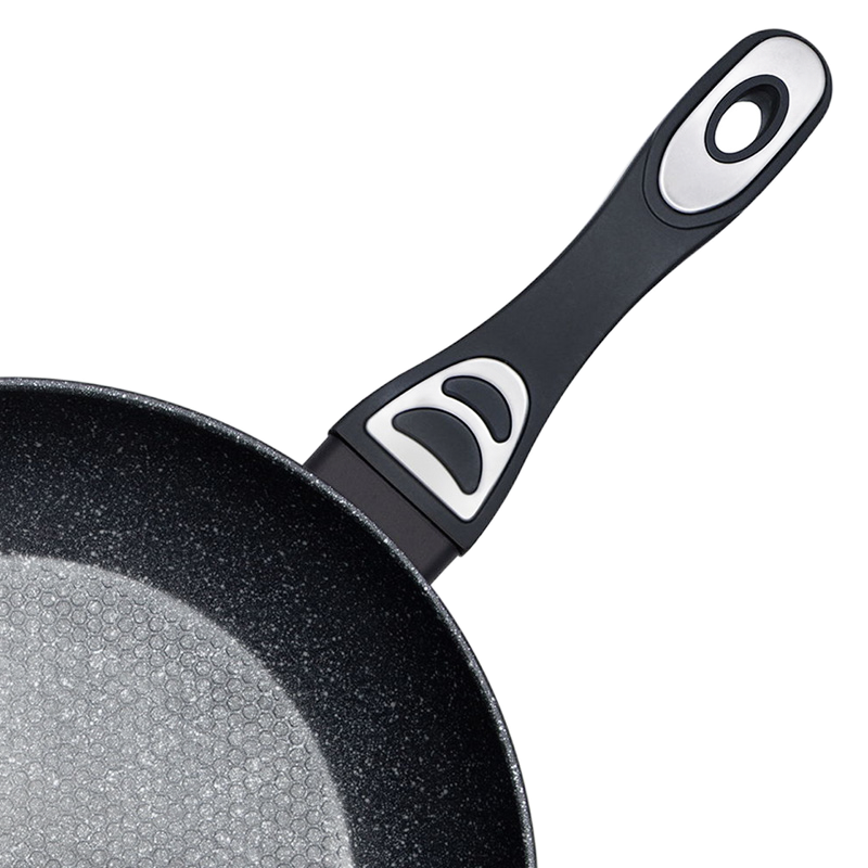 Tigaie RESTO 93155, 30cm, Negru