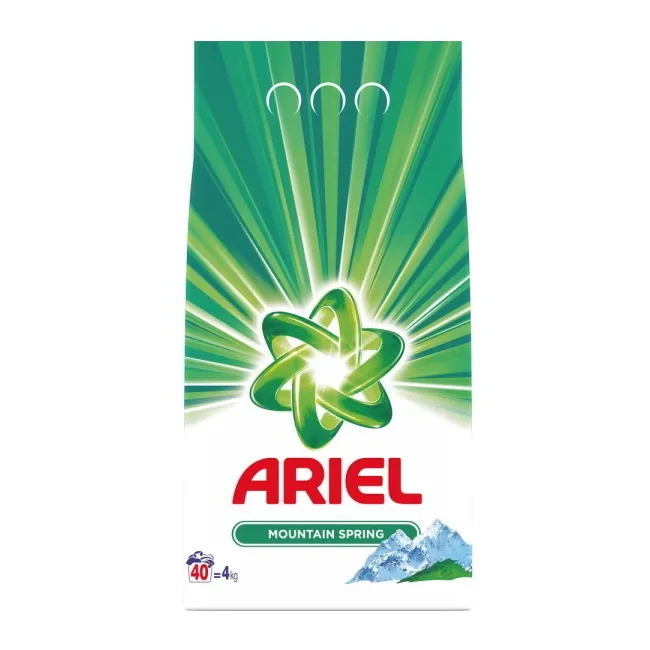 Detergent de rufe Ariel Mountain Spring, 4 kg