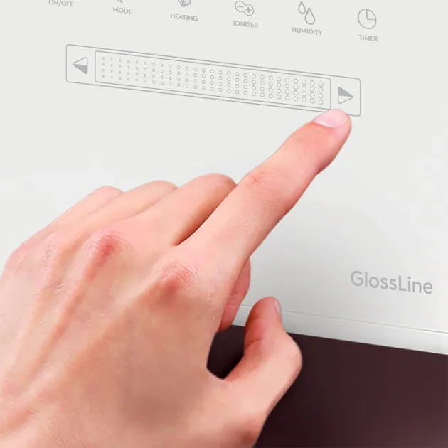 Umidificator de aer Electrolux GlossLine, Alb