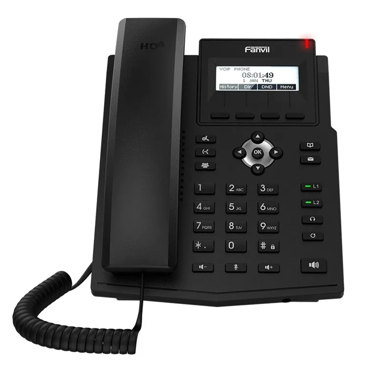 Telefon IP Fanvil X1SP, Negru