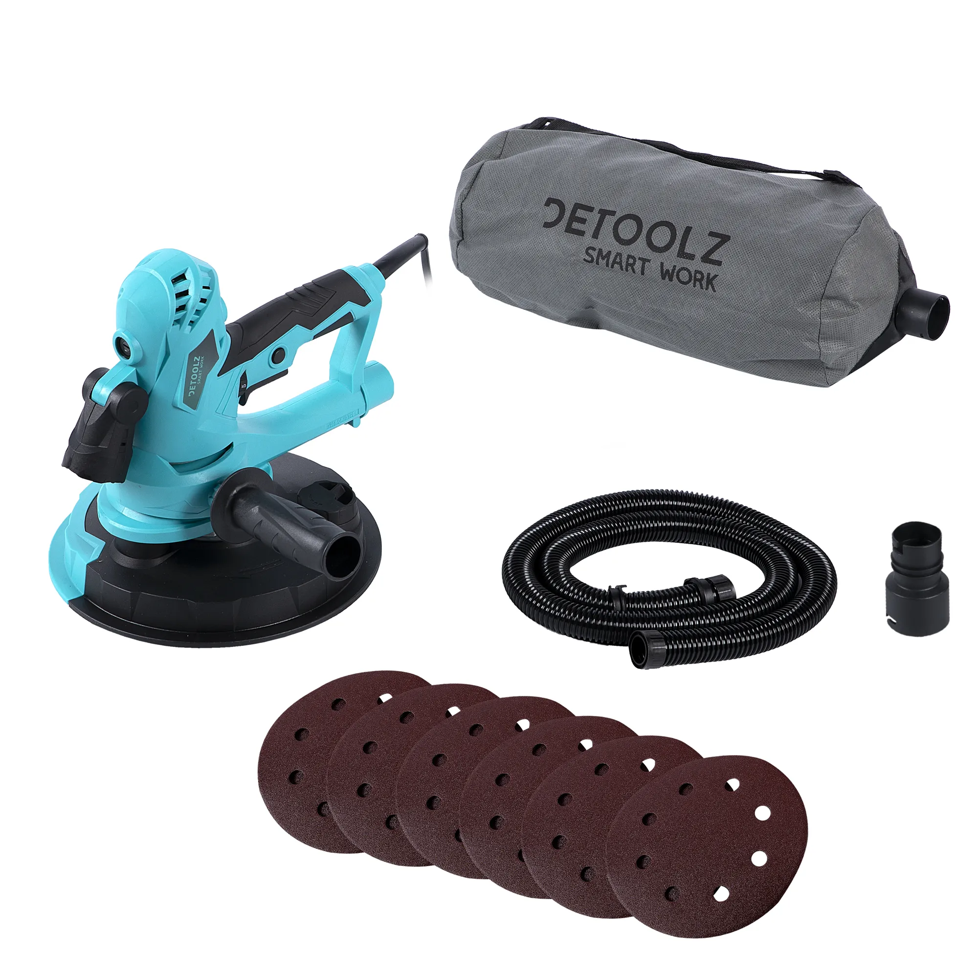 Masina de slefuit pereti Detoolz cu aspiratie 750W 