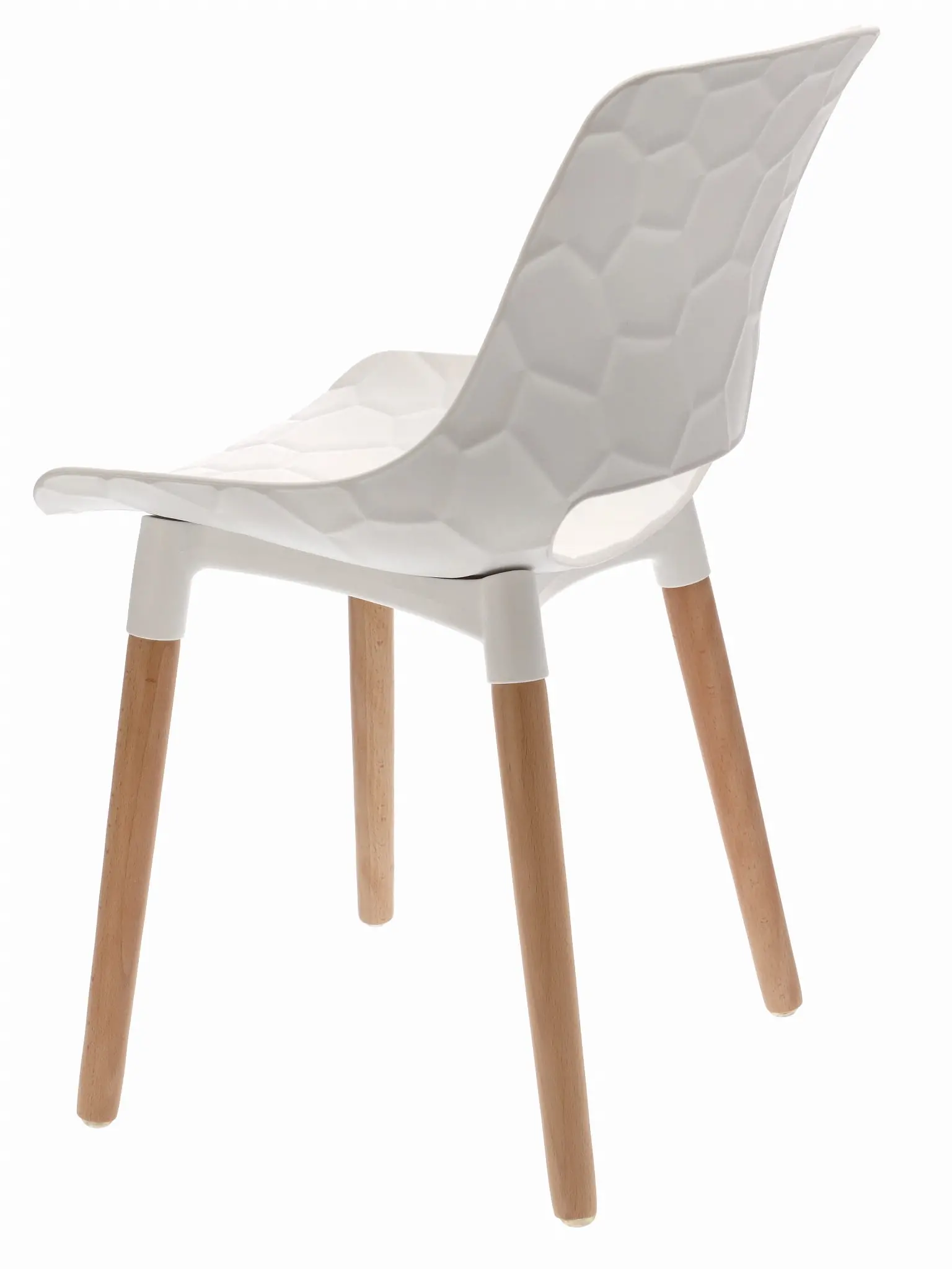 Scaun scandinav JUMI DAVIS (alb)