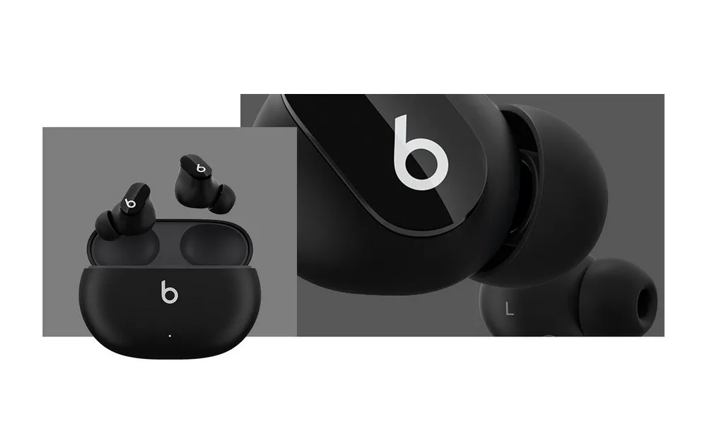 Căști Beats Studio Buds, Negru