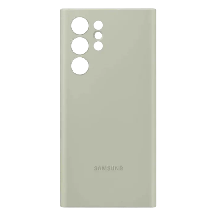 Husă Samsung Silicone Cover for Galaxy S22 Ultra, Verde