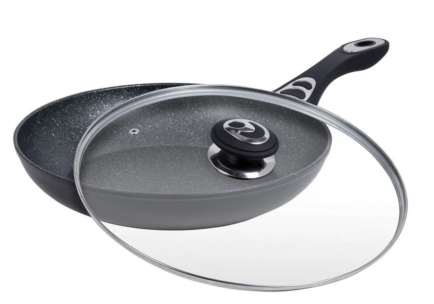 Tigaie RESTO 93155, 30cm, Negru