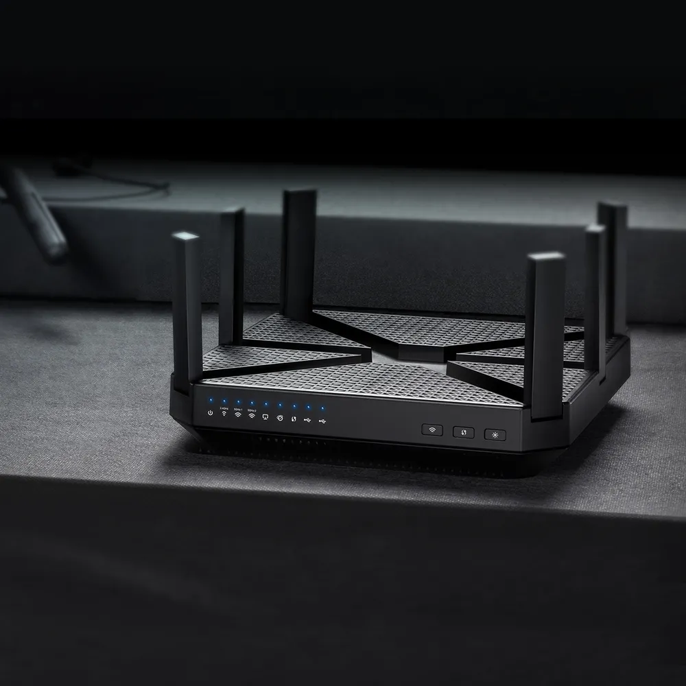 Router fără fir TP-LINK Archer C4000, Negru