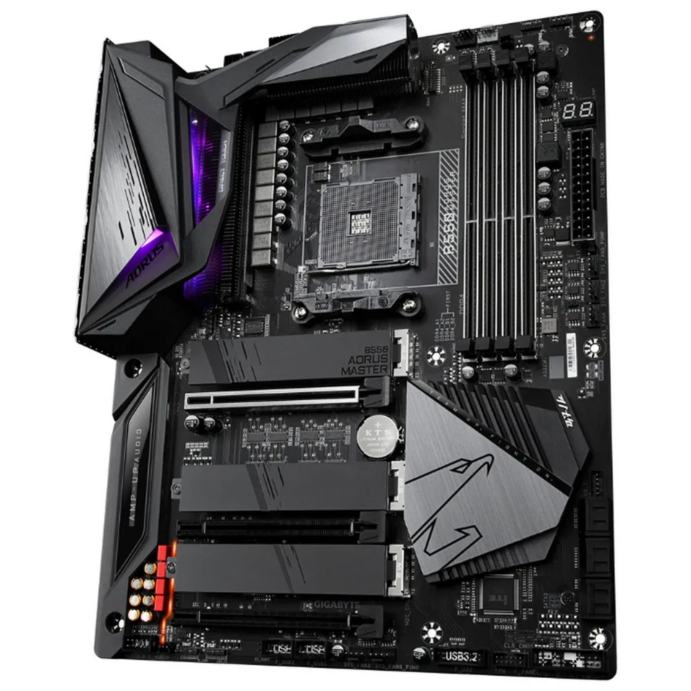 Placă de bază Gigabyte B550 AORUS MASTER, AM4, AMD B550, ATX