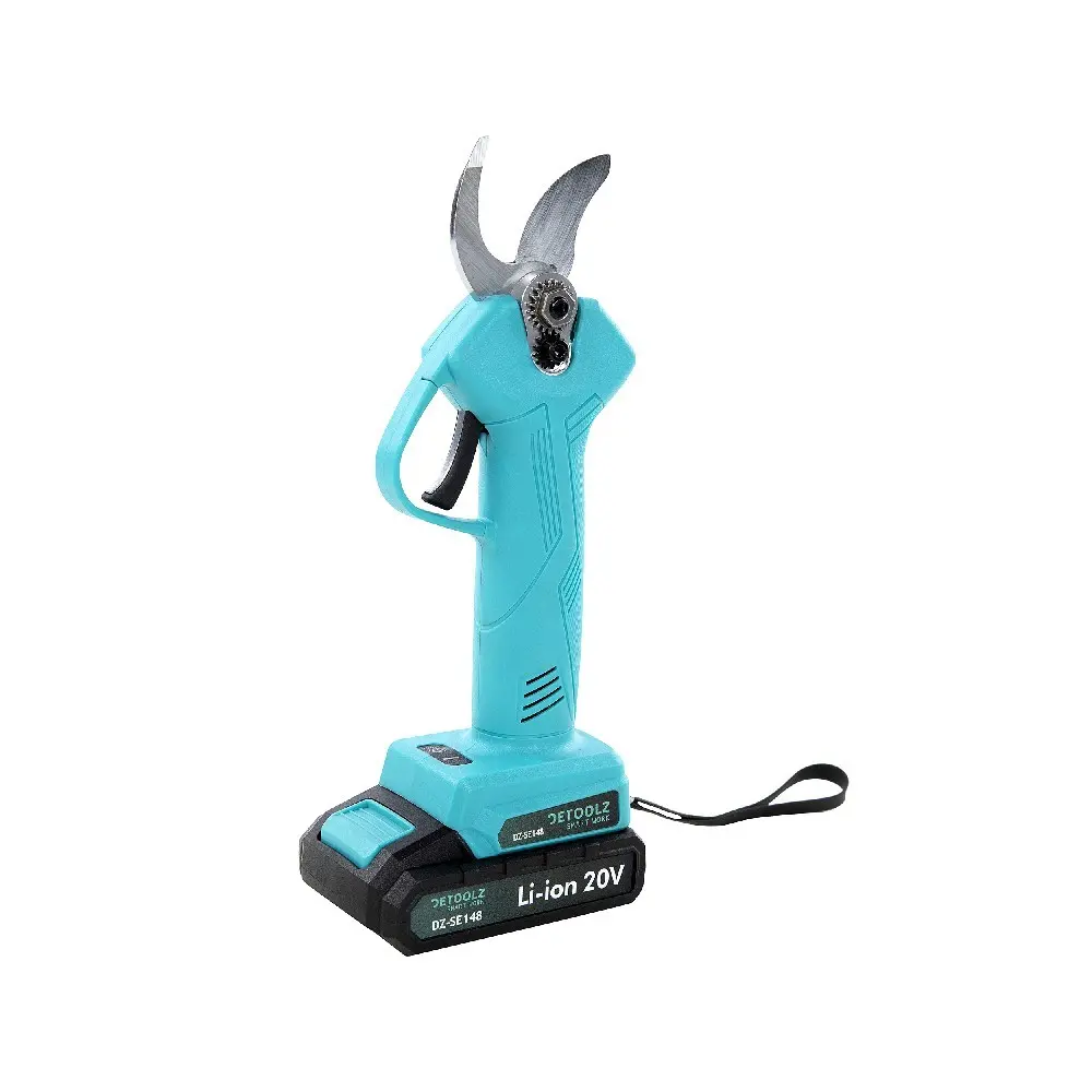 Foarfeca de gradina cu acumulator Detoolz 20V 2Ah 