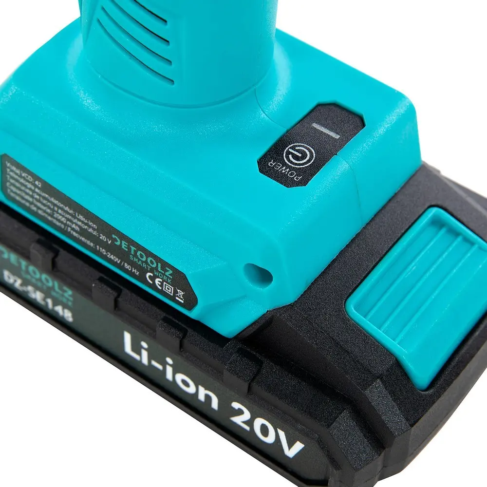 Foarfeca de gradina cu acumulator Detoolz 20V 2Ah 