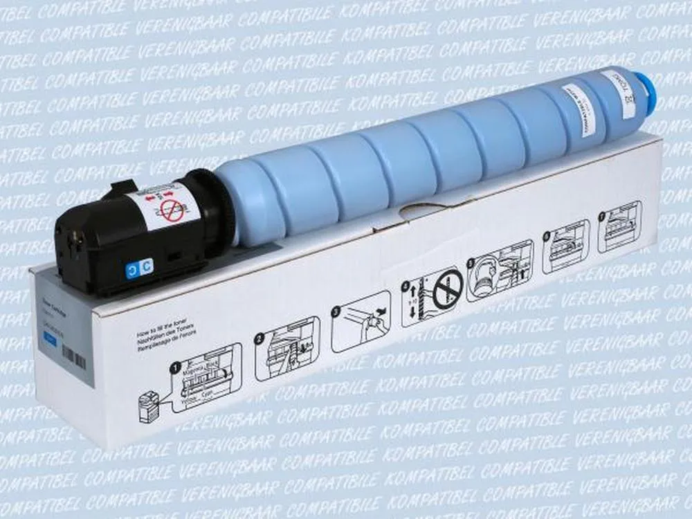 Toner Integral Compatible EXV-51, Cyan