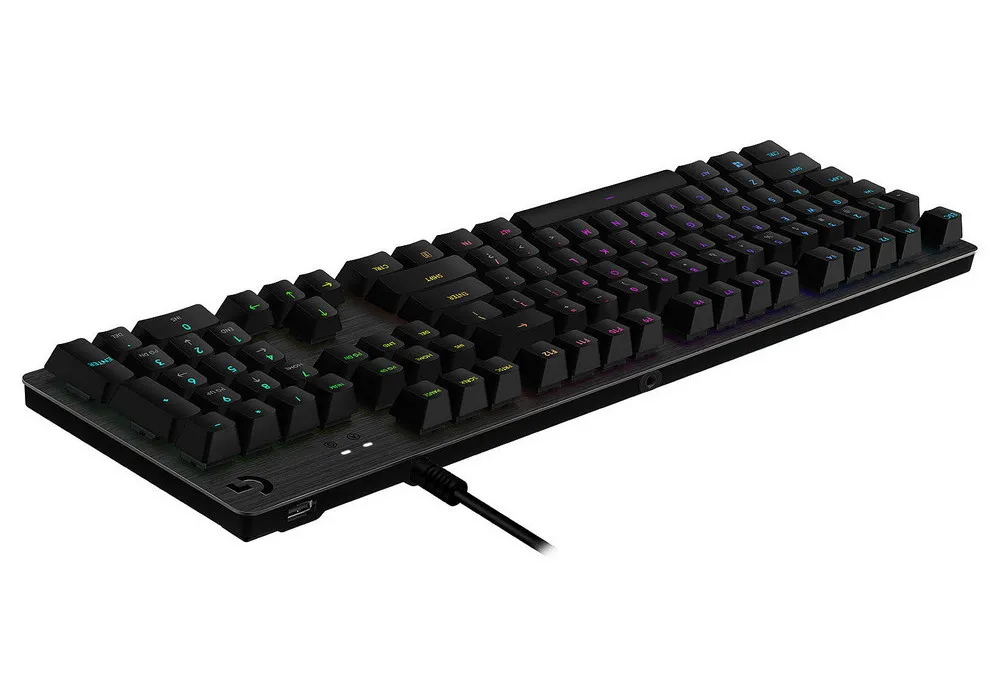 Tastatură Logitech G512 Carbon Lightsync RGB, Cu fir, Negru