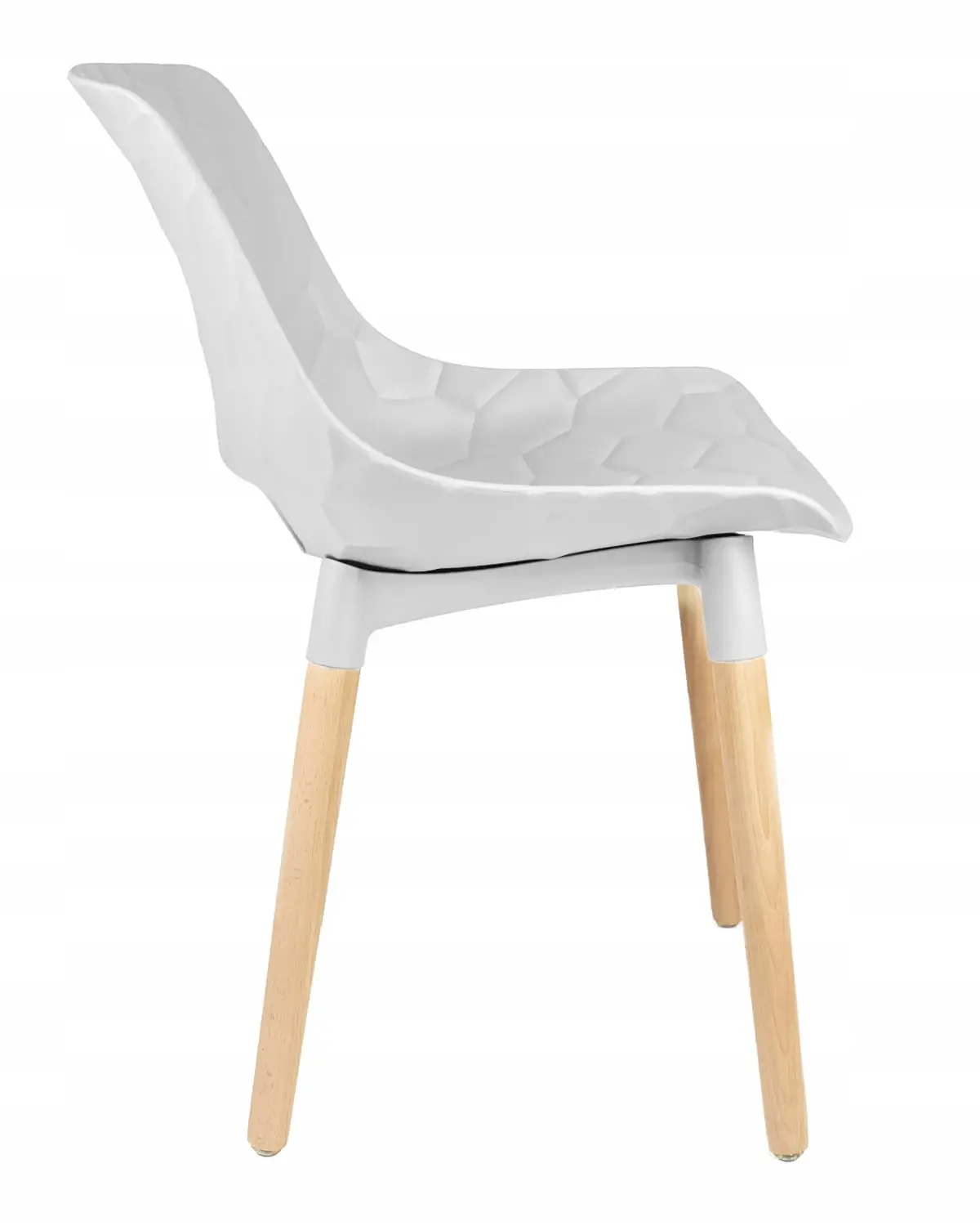 Scaun scandinav JUMI DAVIS (alb)