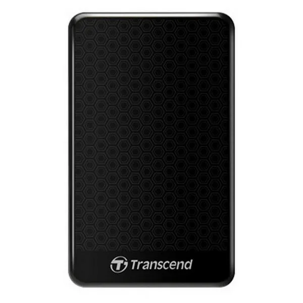 HDD portabil extern Transcend StoreJet 25A3, 2 TB, Negru (TS2TSJ25A3K)