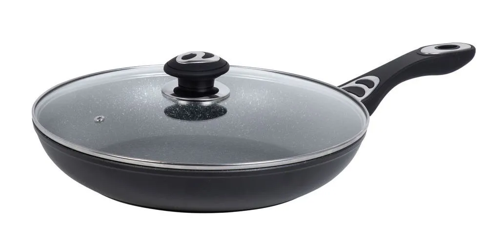 Tigaie RESTO 93155, 30cm, Negru