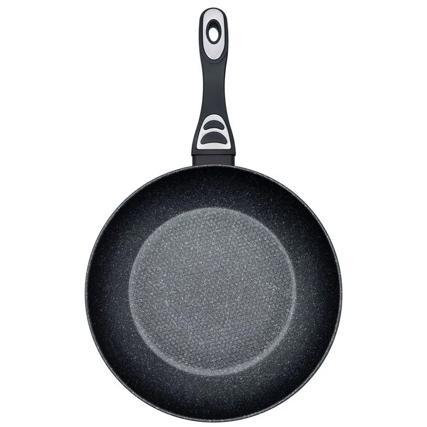 Tigaie RESTO 93155, 30cm, Negru