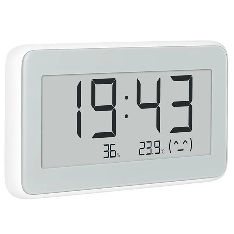 Ceas de monitorizare a temperaturii și umidității Xiaomi LYWSD02MMC, Alb