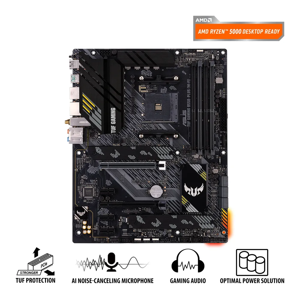 Placă de bază ASUS TUF GAMING B550-PLUS, AM4, AMD B550, ATX