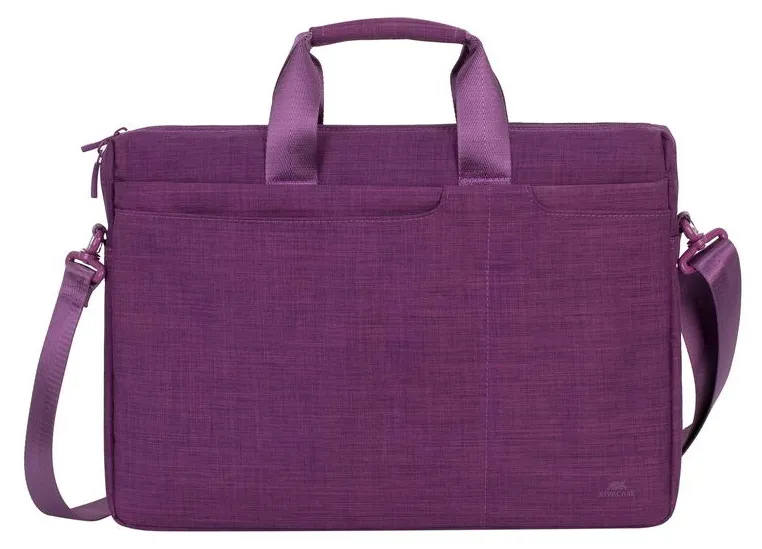 Geantă pentru Laptop RivaCase Biscayne, 15.6", Poliester, Violet